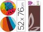 Papel seda liderpapel 52 x 76 cm 18 gr castanho - Preview