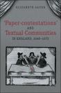 'Paper-Contestations' And Textual Communities In England, 1640-1675 - Preview