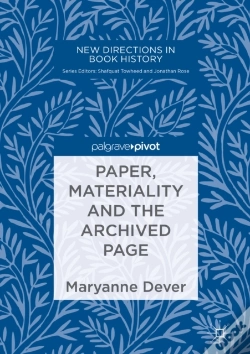 Capa do artigo Paper, Materiality And The Archived Page