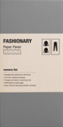 Paper Panel Womens Flat