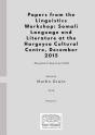 Papers From The Linguistics Workshop - Preview