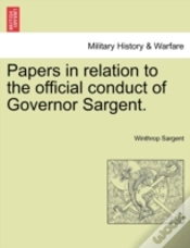 Capa do artigo Papers In Relation To The Official Condu