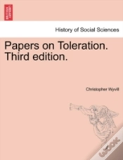 Capa do artigo Papers On Toleration. Third Edition.
