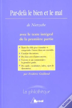 Capa do artigo Par-Delà Le Bien Et Le Mal, De Nietzsche