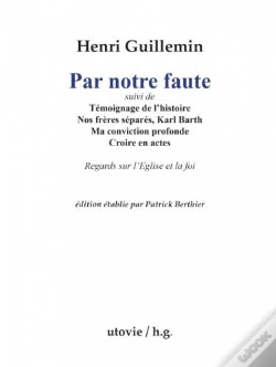 Capa do artigo Par Notre Faute