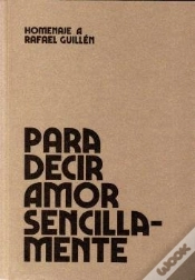 Capa do artigo Para Decir Amor Sencillamente