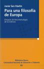 Para Una Filosofía De Europa - Preview