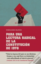 Capa do artigo Para Una Lectura Radical De La Constitucion De 1978 