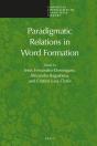 Paradigmatic Relations In Word Formation - Preview