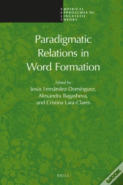 Capa do artigo Paradigmatic Relations In Word Formation