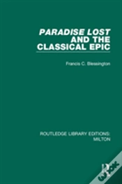 Capa do artigo Paradise Lost And The Classical Epic
