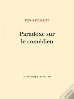 Capa do artigo Paradoxe Sur Le Comedien