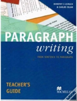 Capa do artigo Paragraph Writing Teacher'S Guide