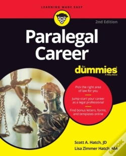 Capa do artigo Paralegal Career For Dummies