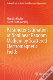 Parameter Estimation Of Nonlinear Random Medium By Scattered Electromagnetic Fields