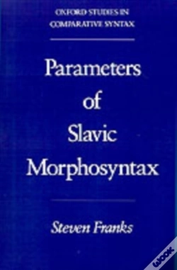 Capa do artigo Parameters Of Slavic Morphosyntax