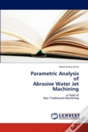 Capa do artigo Parametric Analysis         Of  Abrasive Water Jet      Machining