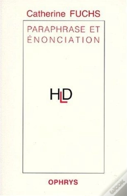 Capa do artigo Paraphrase Et Énonciation