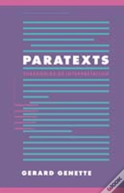 Capa do artigo Paratexts