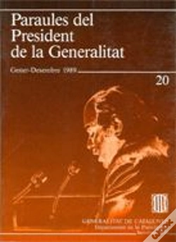 Capa do artigo Paraules Del President De La Generalitat. Gener - Desembre 1989