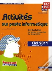 Capa do artigo Parcours Interactifs; Activités Sur Poste Informatique Ciel 2011 Version 10