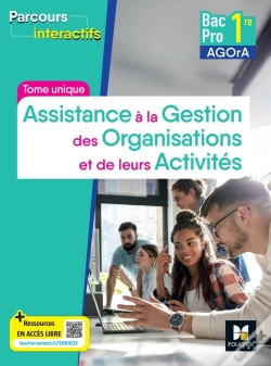Capa do artigo Parcours Interactifs : Agora ; 1re Bac Pro ; Livre Élève
