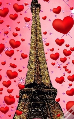 Capa do artigo Paris  Eiffel Tower Glitter Glitter   Red Hearts  Creative Blank Journal Sir Michael Designer Edition