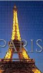 Paris Eiffel Tower Mosaic  Creative Blank Journal Sir Michael Huhn Designer Edition - Preview