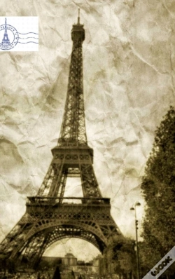 Capa do artigo Paris France  Eiffel Tower Vintage Creative Blank Journal