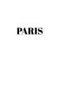 Paris: Hardcover White Decorative Book F - Preview