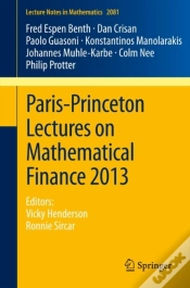 Capa do artigo Paris-Princeton Lectures On Mathematical Finance 2013