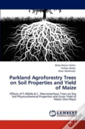 Capa do artigo Parkland Agroforestry Trees On Soil Properties And Yield Of Maize