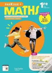 Capa do artigo Parkour + : Maths, Enseignement Commun ; 1re, Séries Technologiques ; Cahier Élève (Édition 2026)