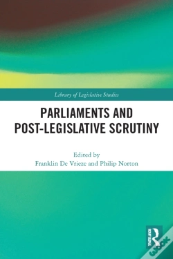 Capa do artigo Parliaments And Post-Legislative Scrutiny