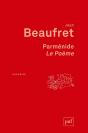Parménide ; Le Poème (4e Édition) - Preview
