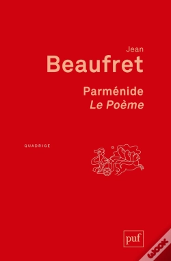 Capa do artigo Parménide ; Le Poème (4e Édition)