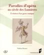 Parodies D'Opéra Au Siècle Des Lumières ; Évolution D'Un Genre Comique - Preview