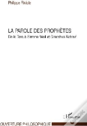 Capa do artigo Parole Des Prophêtes ; De La Tora À Simone Weil Et Gracchus Babeuf