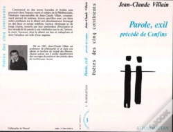 Capa do artigo Parole, Exil ; Confins