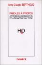 Paroles A Propos - Preview