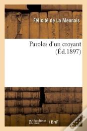 Capa do artigo Paroles D Un Croyant Edition 1897
