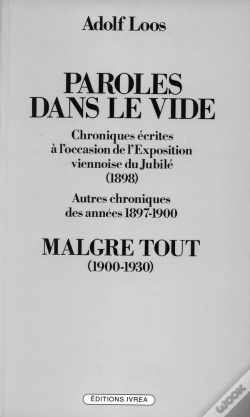 Capa do artigo Paroles Dans Le Vide