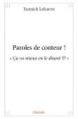 Paroles De Conteur ! - Preview