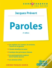 Capa do artigo Paroles De Jacques Prévert
