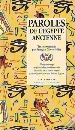 Capa do artigo Paroles De L'Égypte Ancienne