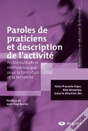 Capa do artigo Paroles De Praticiens Et Description De L