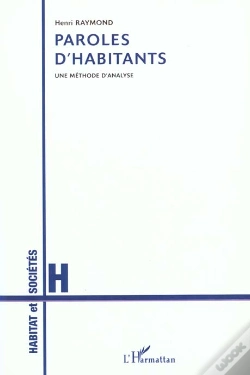 Capa do artigo Paroles D'Habitants ; Une Methode D'Analyse