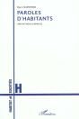 Paroles D'Habitants ; Une Methode D'Analyse - Preview