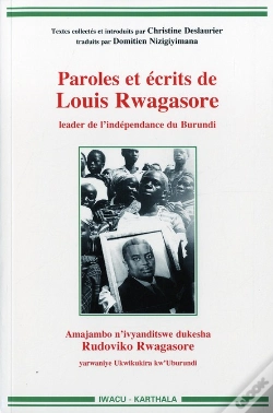 Capa do artigo Paroles Et Écrits De Louis Rwagasore, Leader De L'Indépendance Du Burundi