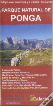 Capa do artigo Parque Natural De Ponga. Mapa Excursionista Y Turistico